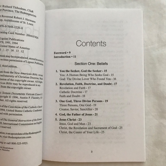 📚3/$35 Handbook for Today's Catholic: Revised Edition Paperback Book - Picture 4 of 6